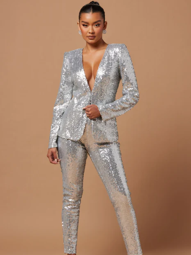 Steal the Spotlight with Christmas Sequin Fashion